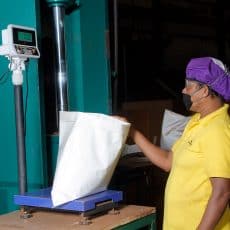 Checking weights before production