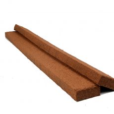 Coir slabs without plastic for strawberries crops in troughs