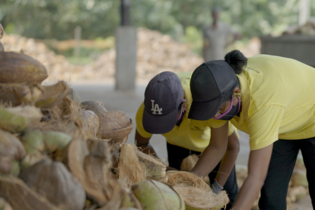 Utilising a waste-product